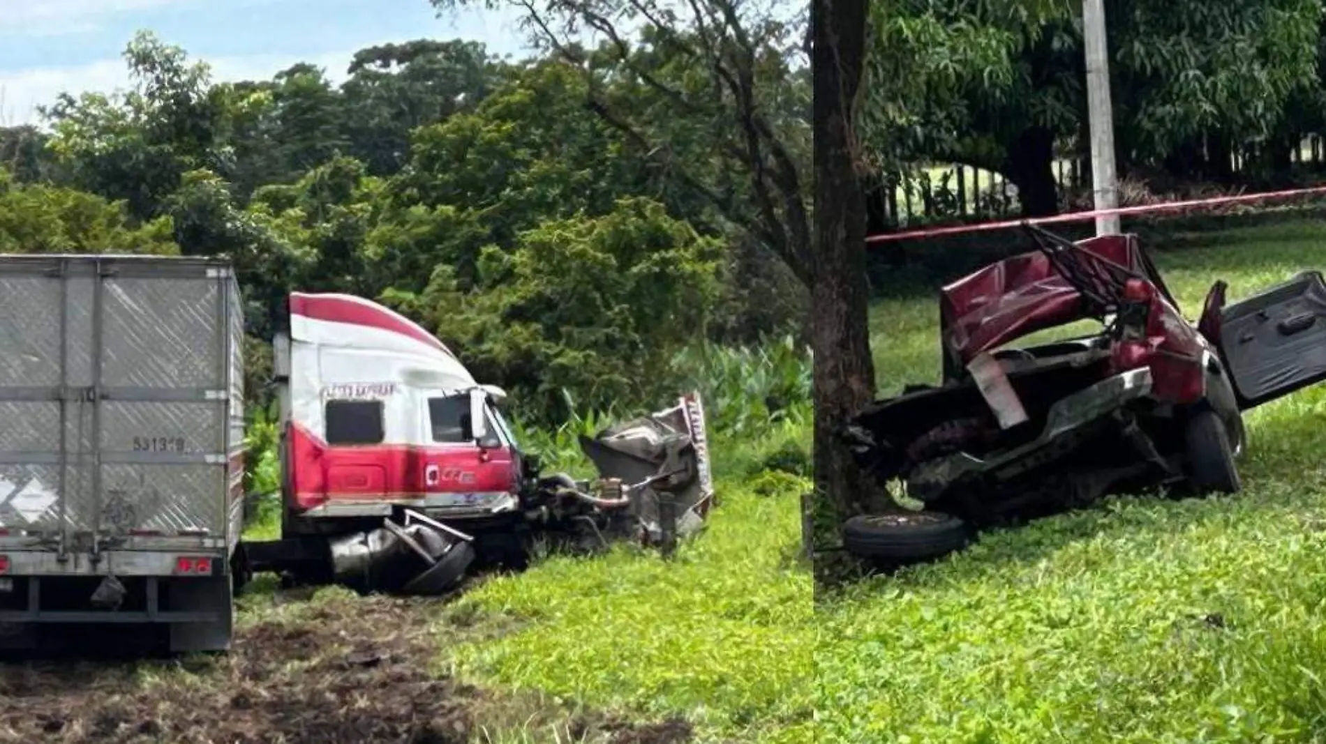 Accidente en carretera